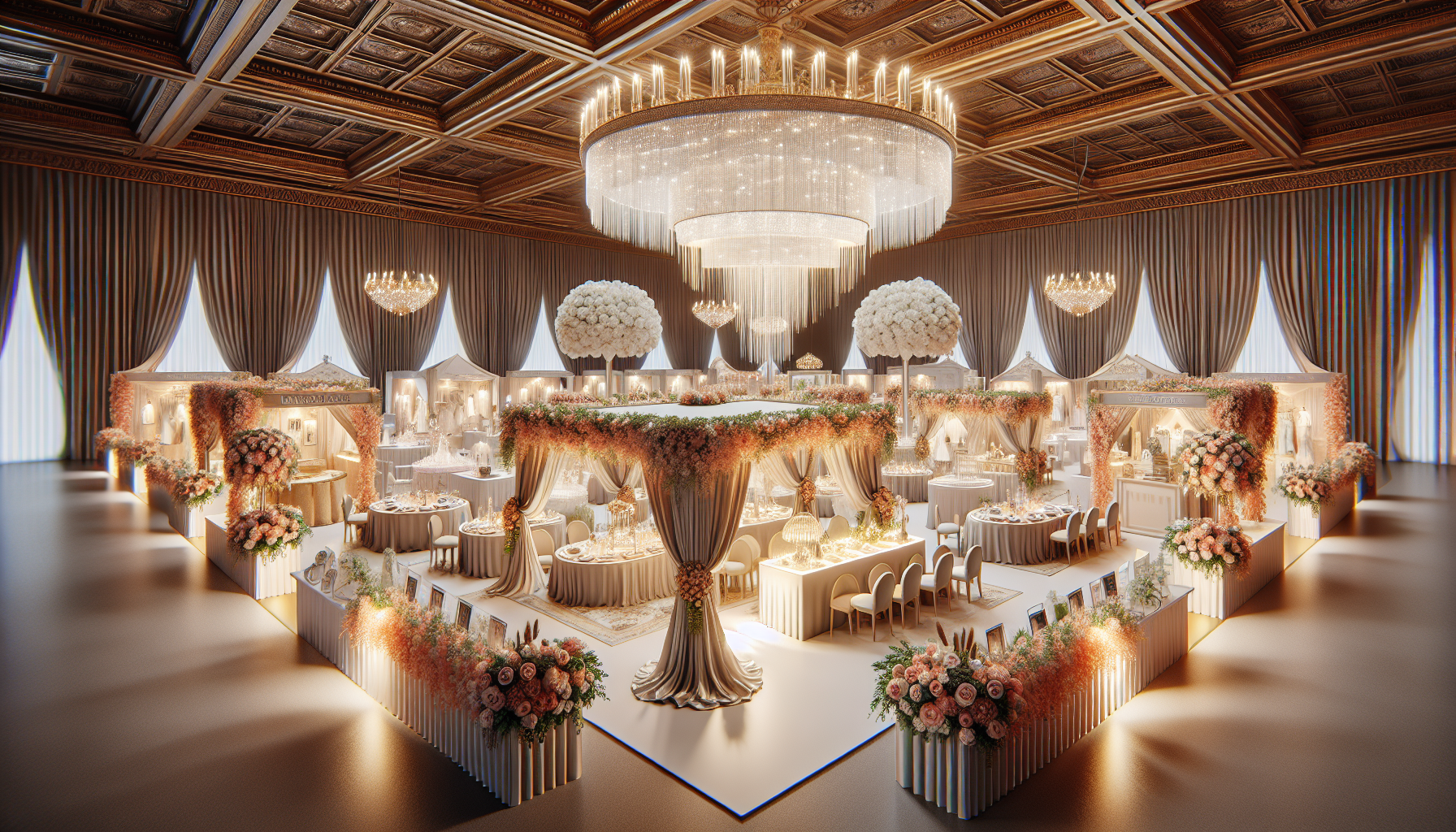 웨딩박람회 현장